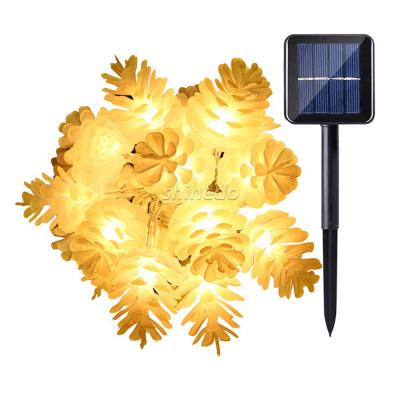 China Outdoor Solar Powered String Garden Light Yard 6.5m 30 LED Fairy Lights Waterproof String Light for Christmas Decoration for sale