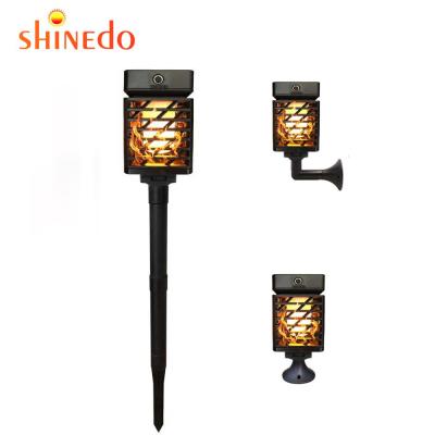 China Ognia Solar Garden Lawn Dancing Lights Landscape Garden Camp Lamp Lawn Flicker Dancing Lights for sale