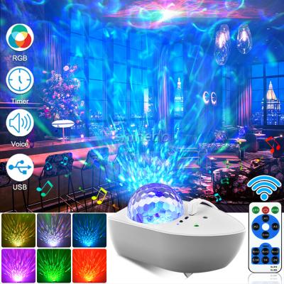 China Modern remote control colorful starry sky projection lamp LED laser decoration boat star projector for sale