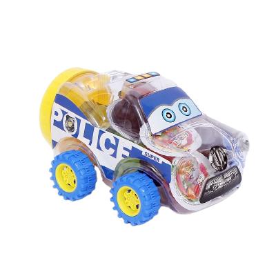 China Low Fat Police Car Toys Halal Mini Jelly Pudding Fruit Jelly Cups for sale