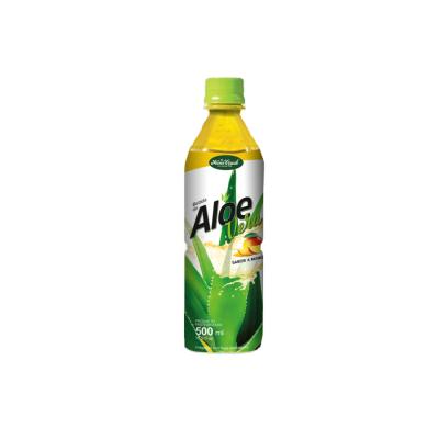 China 500ml Natural Aloe Vera Fruit Juice Low Salt Drink for sale