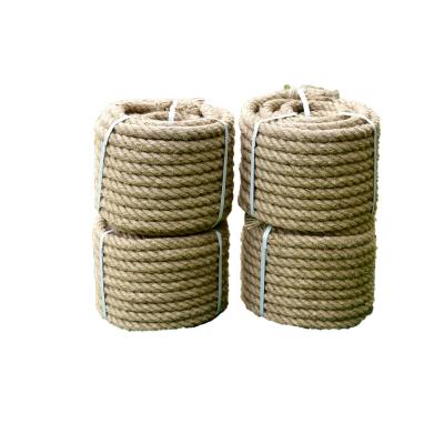 China Eco-friendly 100% Natural Jute Rope/Loom Braided Gift Wrapping Rope for DIY Decoration for sale