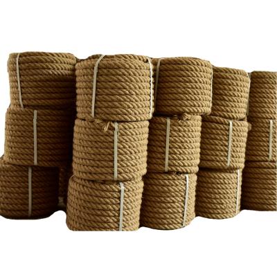 China Durable Hemp Rope Mesh Twine Christmas Agricultural Wholesale Jute Hemp Rope For Decoration for sale