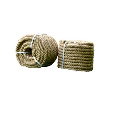 China Agricultural Natural Hemp Rope DIY Mesh High Quality 25M Jute Rope Bulk Hemp for sale