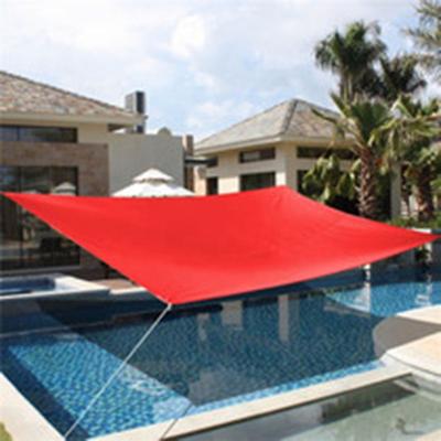 China Outdoor Patio Canopy Sun Shade Sail Heavy Duty Beige Shade Sail for sale