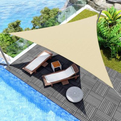 China Outdoor HDPE Customized UV Resistant Triangle Sun Shade Outdoor Sail for sale