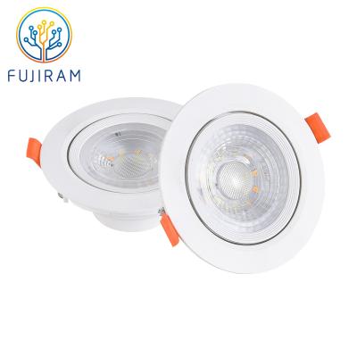 China Modern Outdoor Adjustable Lighting 7W 9W Ip54 Round Recessed Outdoor Wall Mounted Lamp Ceiling Cob Led Down Light Downlight for sale