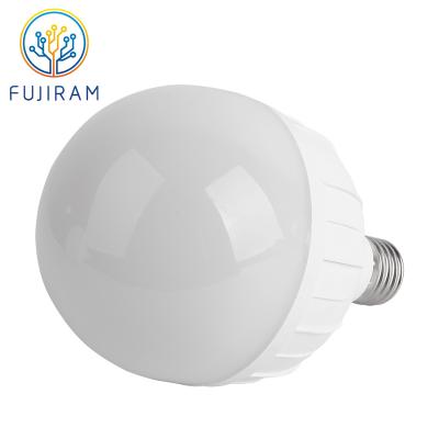 China Residential Hotel Light Fixtures PC 30W 40W 50W Aluminum Plastic Base B22 E27 Led Bulb for sale