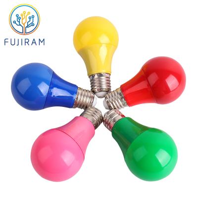 China 9W 31G 60X115MM Residential Energy Saving Electricity RGB Multicolor Light Led Light Bulb Bulb for sale