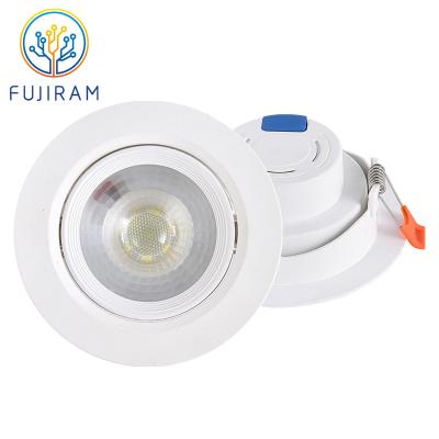 China Modern Australian Outdoor 112X112X45MM Led Down Light White Finish Recessed Downlight for sale