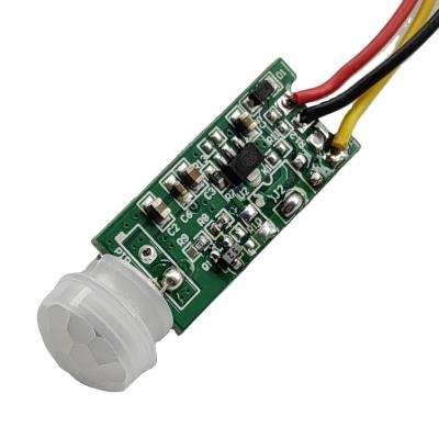 China Small bodied Electronic Mini Infrared PIR Motion Sensor Position Sensor Motion Detection Module Switch Module for sale