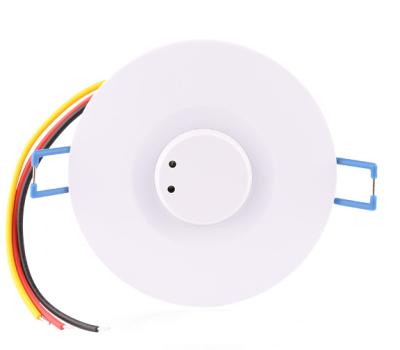 China Hallway Microwave Radar Ceiling Mount, Embedded, Incandescent Light Motion Sensor Microwave Detector Module for sale