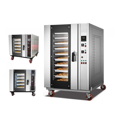 China High Efficiency Gas Mini Pizza Convection Oven For Sale , Hot Air 360 Rotary Convection Steam Oven for sale