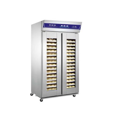 China High Efficiency Stainless Bread Barrel Proofer , Open Double Door Kitchen Bread Proofer With Toast Box for sale