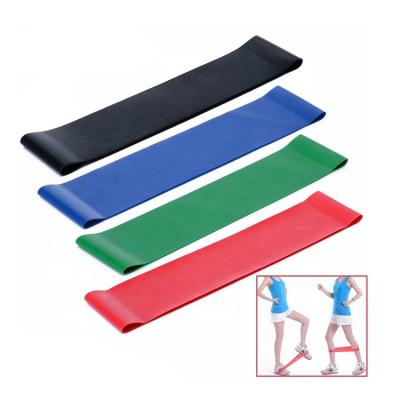 China PeakPower Durable Exercise Logo Latex Loop Fitness Resistance Bands Custom Set for sale