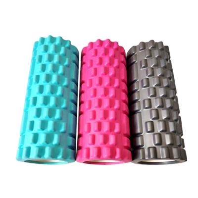 China Durable PeakPower Leg Muscle Massage Roller Durable Yoga EVA Hollow Foam Roller for sale