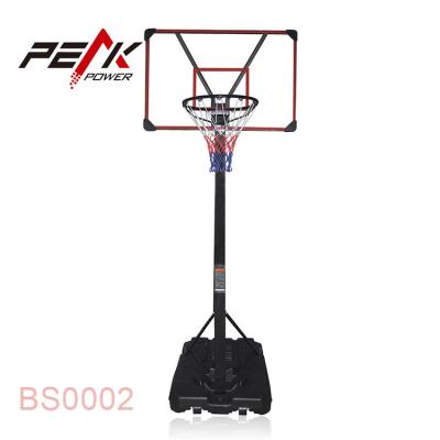 China PC PeakPower Basketball Hoop Portable Adjustable Outdoor Mobile Basketball Stand for sale