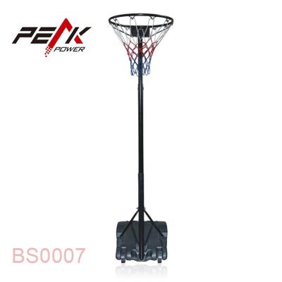 China PE PeakPower Basketball Hoop Portable Adjustable Outdoor Movable Basketball Stand for sale