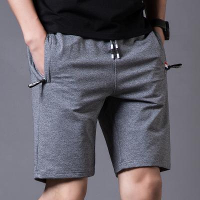 China Wholesale Custom Men's Stretch Pocket Zippered Outdoor Casual Shorts Summer Anti-Wrinkle Knitted Men's Beach Shorts Youth Outdoor Casual Shorts for sale