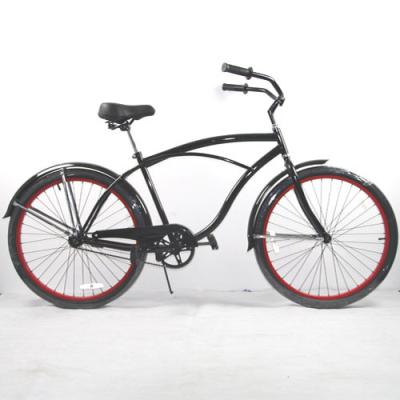 China Classic 26 Inch Mens Beach Cruiser Bikes Single Speed Fixed Gear Bikes for sale