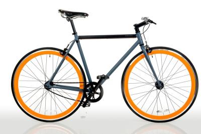 China Beautiful 700C Fixed Gear Bikes Single Speed City Bikes With Chromoly Frame for sale