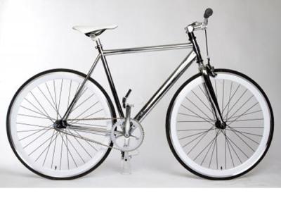 China Simple Single Speed Mens City Bike With Synthetic Leather Saddle for sale