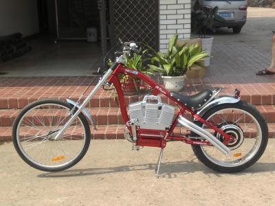 China Customized Red BMX 20 Inch Adult Chopper Bicycle With Steel Frame for sale