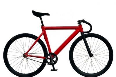 China Red Single Speed Specialized Track Bike Custom Fixie Bikes With Flip Flop Hub for sale