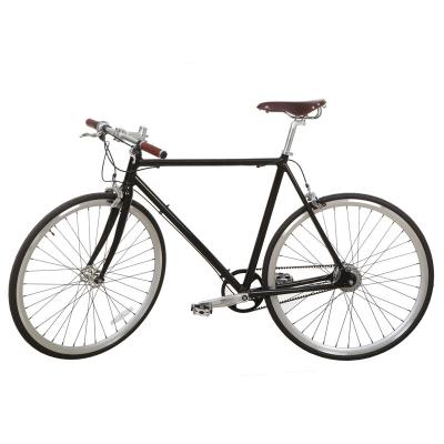 China Male Belt Drive Commuter Bike Fixed Gear Road Bicycle With Anodized Polished for sale