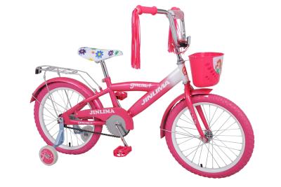 China Pink Single Speed 700C Straight Fork Lightweight Kids Bikes 16 Inch for sale