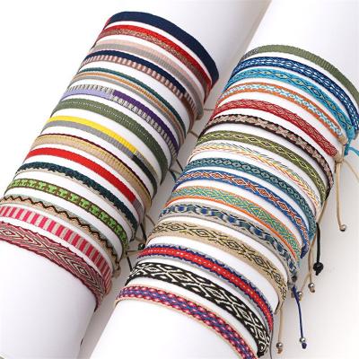 China Fashionable New Women's Vintage Bohemia Bracelet Bohemian Jewelry Ethnic Handmade Braided Weave Bracelets Fashionable Bohemian Bracelets Wholesale for sale