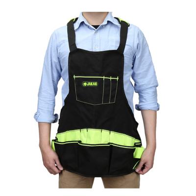 China 1680D Canvas Waterproof Heavy Duty Multi-Pocket Jobsite Tool Apron Belt Electrcian Pouch Across Back Convenient Adjustable Organizer for sale