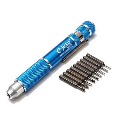 China Industry 10 in 1 Bit Precision Screwdriver Set for Cell Phone Laptop Repair Factory Kit Hex Phillips Slotted for sale