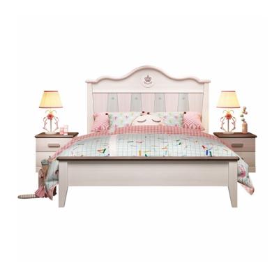 China All Solid Wood Solid Wood Bedroom Furniture 1.5m Single Beds Popular Modern Bedroom Storage Double Beds for sale