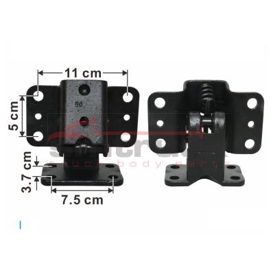 China TRUCK BODY PARTS ISM96-340D SHIP FTR.FSR DECA DOOR HINGE (LOWER) FOR ISUZU AND CHEVROLET for sale