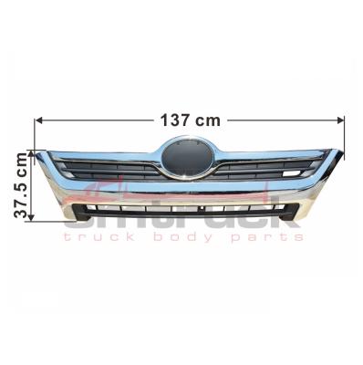 China TRUCK BODY PARTS HNL12-131C DUTRO BU420 XZU DYNA 300 GRILL (8.5T) CHROME FOR HINO 300 for sale