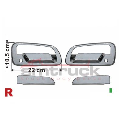 China HNL12-315C DUTRO BU420 XZU DYNA 300 TRUCK BODY PARTS DOOR HANDLE OUTER COVER SET FOR HINO for sale