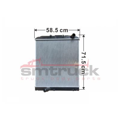 China TRUCK BODY PARTS HNL12-B51 DUTRO BU420 XZU DYNA 300 (8.5T) RADIATOR FOR HINO for sale