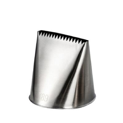 China Sustainable Birthday Cake Decorating Tool 304 Stainless Steel Special Tips Harden Piping Nozzle for sale