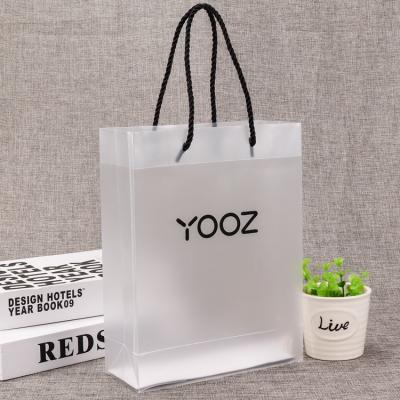 China XYDAN Transparent Shopping Tote Bag Chinese Manufacturer Ecological pp PVC Rope Handle Folding Gift Shopping Bag for sale