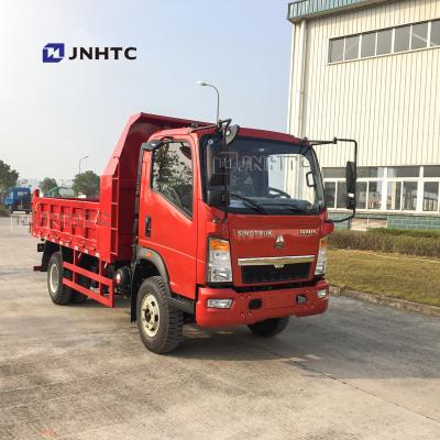 China Sinotruk howo Euro3 LHD or RHD 6 4-5T 4x2 102hp dump truck for sale