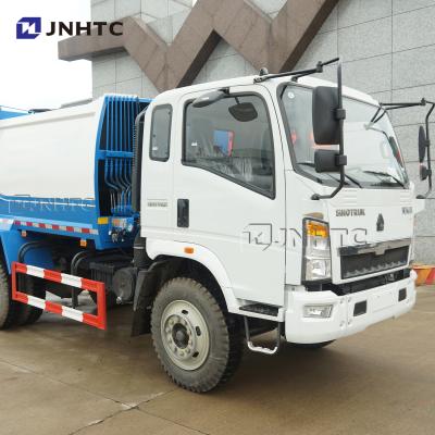 China Other Howo Garbage Collection Truck , 6 - 19 Cubic Garbage Compactor Truck For Garbage Collect for sale