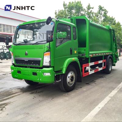 China Other Engine Capacity 4500ml Special Purpose Truck Vehicle With 1.2cbm Garbage Bin for sale