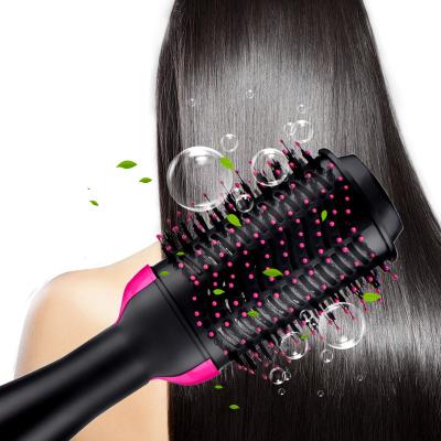 China Salon Quality Ionic Quick Flexible Styling Anti-Static Anti-Static Hair Straightening Brush Hair Blowout One-Step Dryer Volumizer for sale