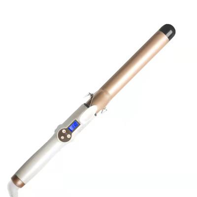 China Fantastic Quality Ceramic Hair Styling Curling Iron No Hair Damage Tension Instant Double Warm Tourmaline Ceramic Hair Curler for sale