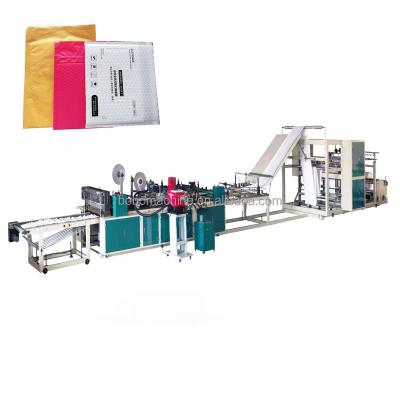 China Garment Packaging 2021 Air Bubble Paper Laminated Bag Mailer Envelope Making Machine for sale