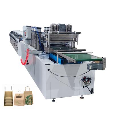 China Factory Square Bottom Kraft Paper Bag Machine For Environmental Paper Bag for sale