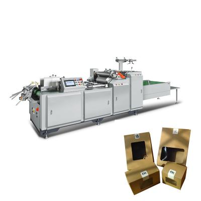 China Automatic factory low price film window splicing machine for fabric for sale