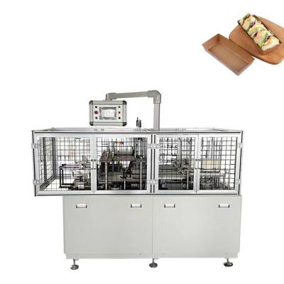 China Garment Shops Fully Automatic Corrugated Cake Pastry Crimping Box Making Forming Machine for sale