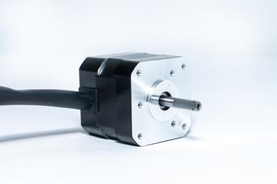 China 42 mm Quadrat Flansch Bürstenloser Motor 6 Schlitze Quadrat BLDC Motor zu verkaufen